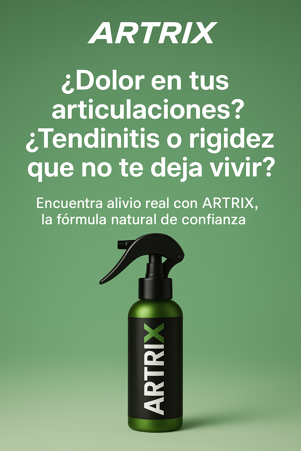 ARTRIX: Constancia que alivia